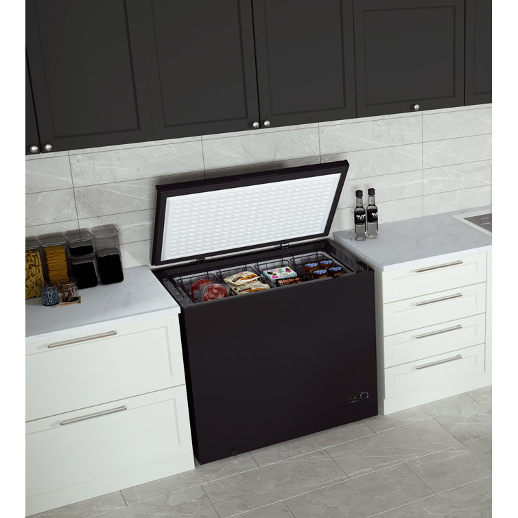 ADT Portable 7 Cubic Feet cu. ft. Chest Freezer with Adjustable